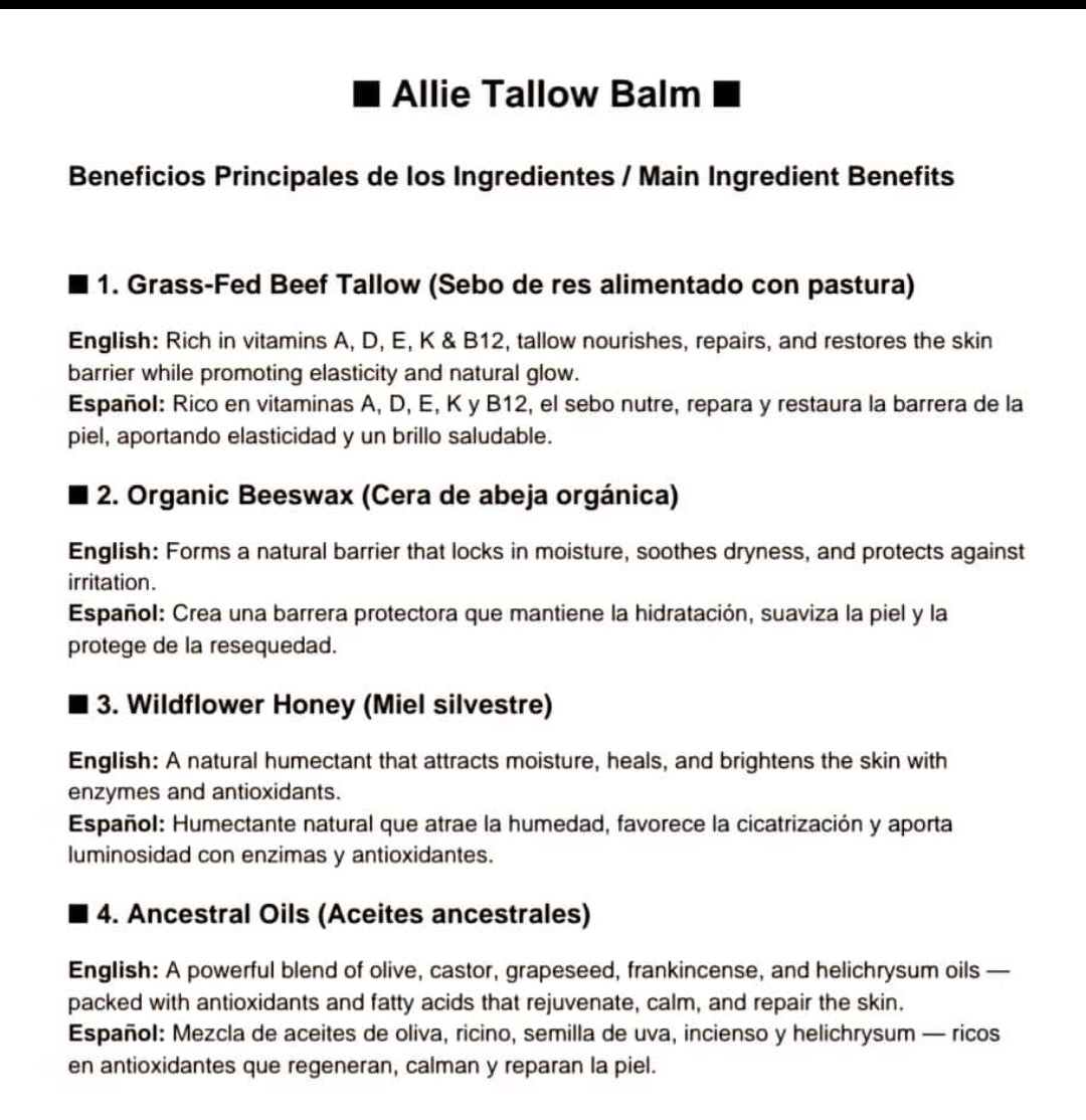 Allie Tallow Balm